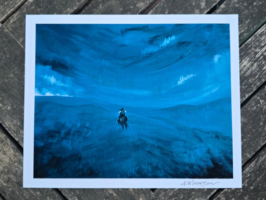 Left in the Abyss — 8x10 Fine Art Print