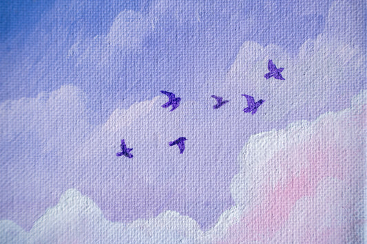 Sky Study #3 | Original Acrylic Painting