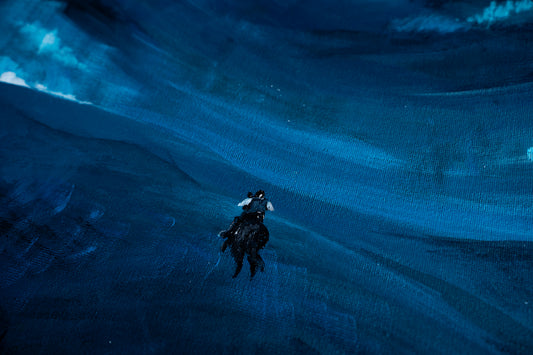 Left in the Abyss | Original Acrylic Painting