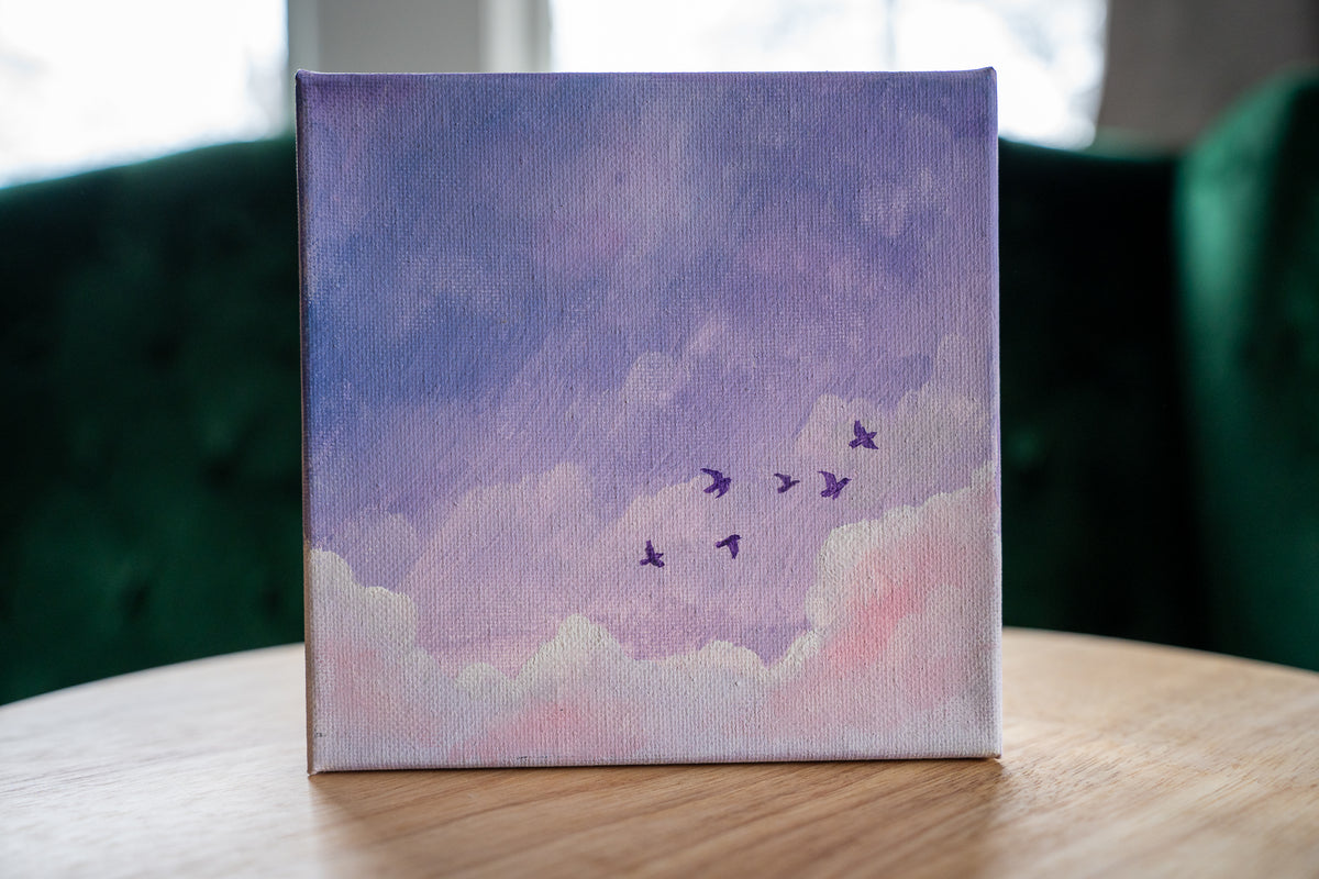 Sky Study #3 | Original Acrylic Painting
