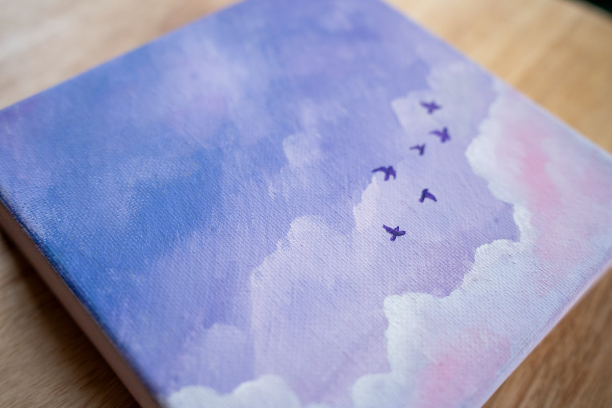 Sky Study #3 | Original Acrylic Painting