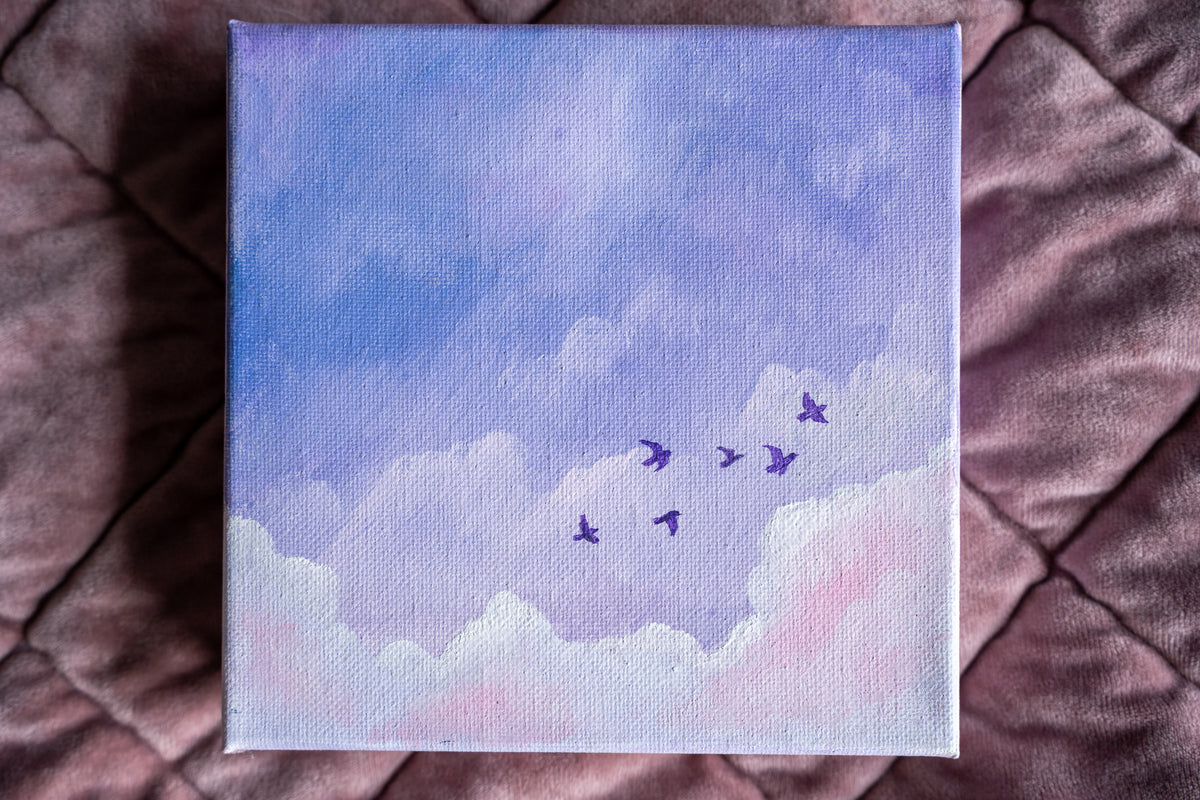 Sky Study #3 | Original Acrylic Painting