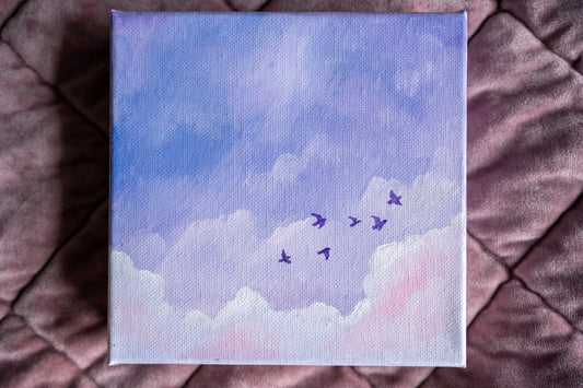 Sky Study #3 | Original Acrylic Painting