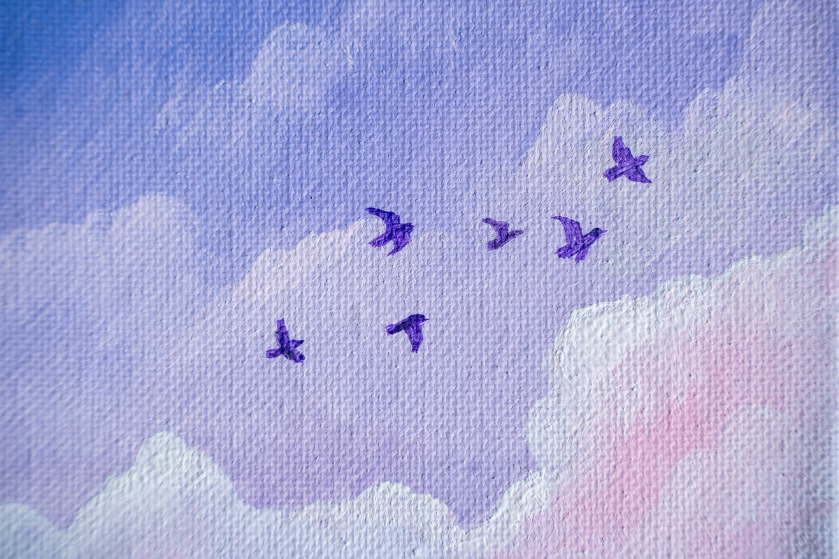 Sky Study #3 | Original Acrylic Painting