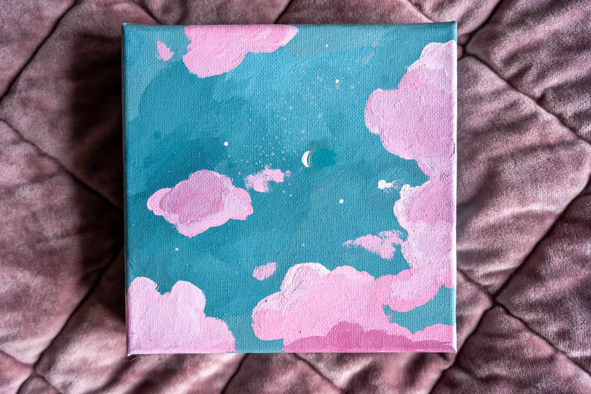 Sky Study #4 | Original Acrylic Painting