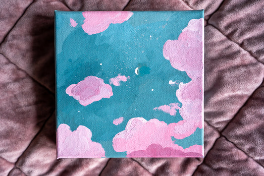 Sky Study #4 | Original Acrylic Painting