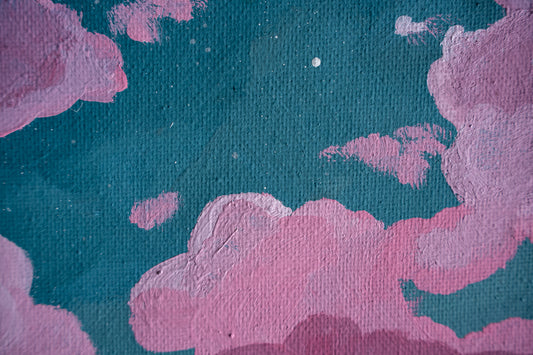 Sky Study #4 | Original Acrylic Painting