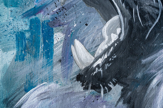 Beast | Original Acrylic Painting