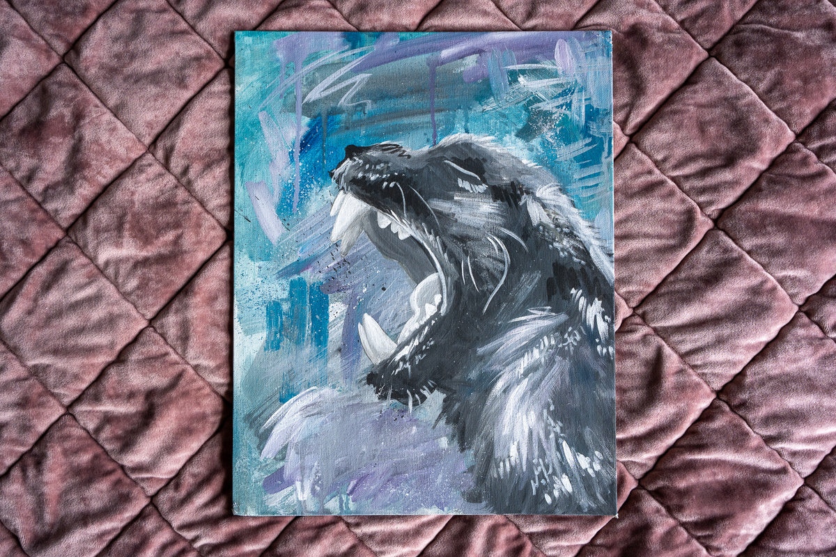Beast | Original Acrylic Painting