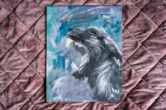 Beast | Original Acrylic Painting