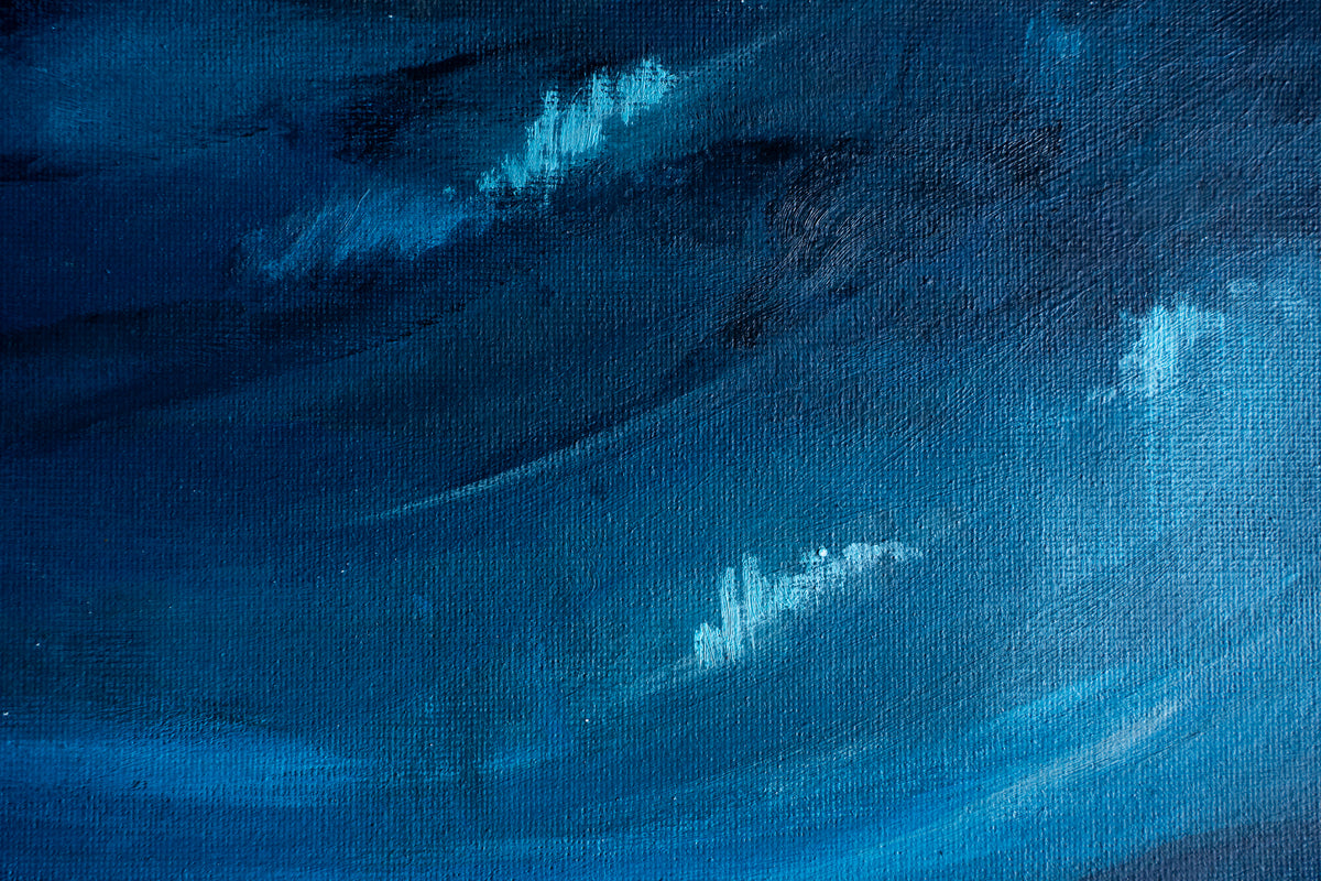 Left in the Abyss | Original Acrylic Painting