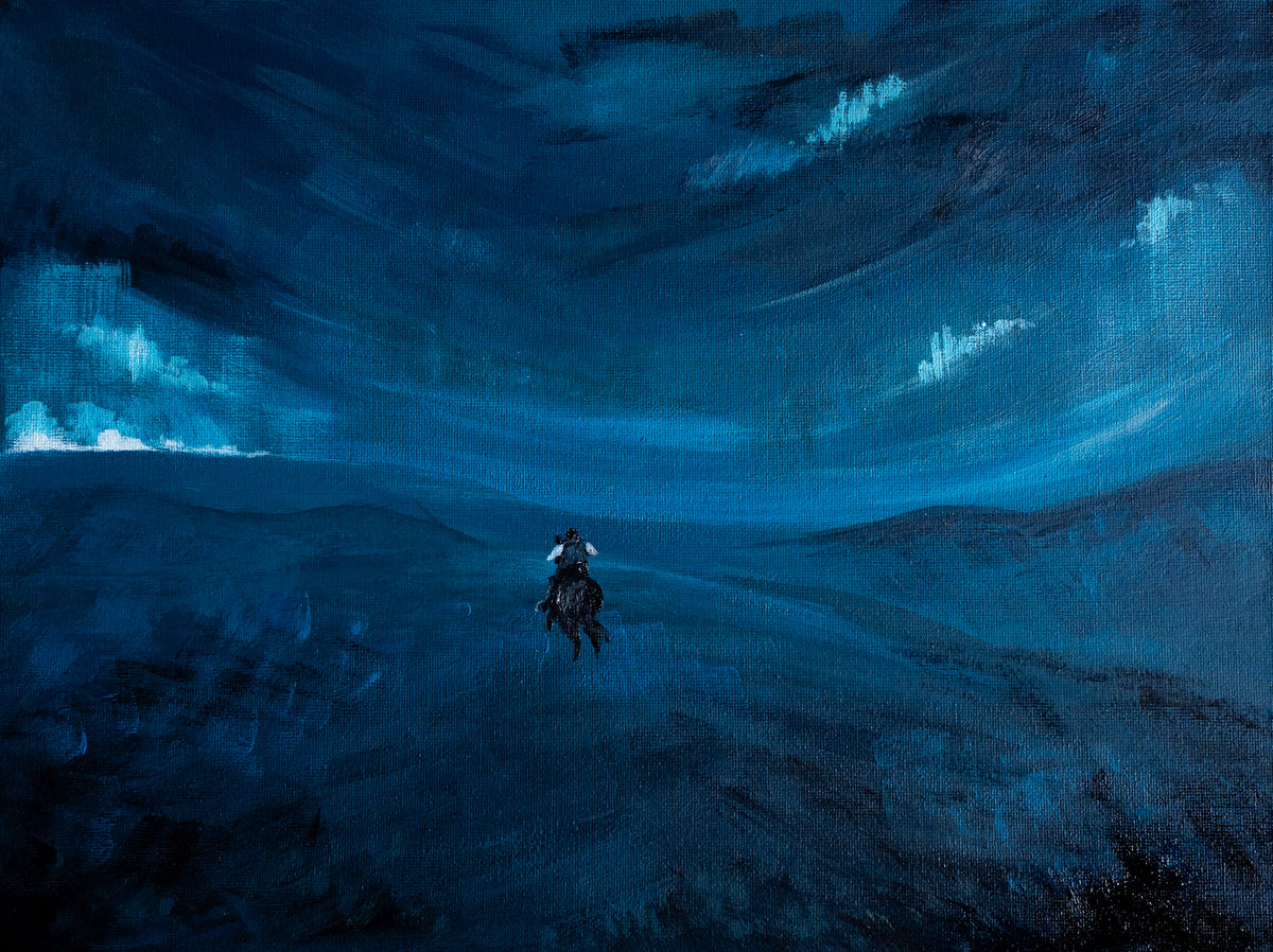 Left in the Abyss | Original Acrylic Painting