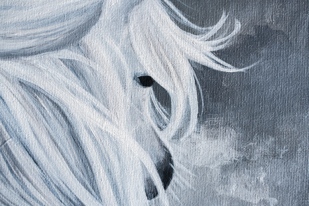 The Lace Mare | Original Acrylic Painting