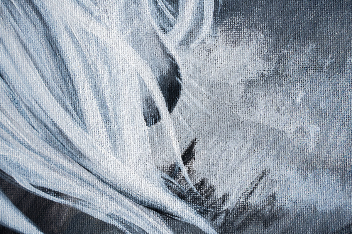 The Lace Mare | Original Acrylic Painting